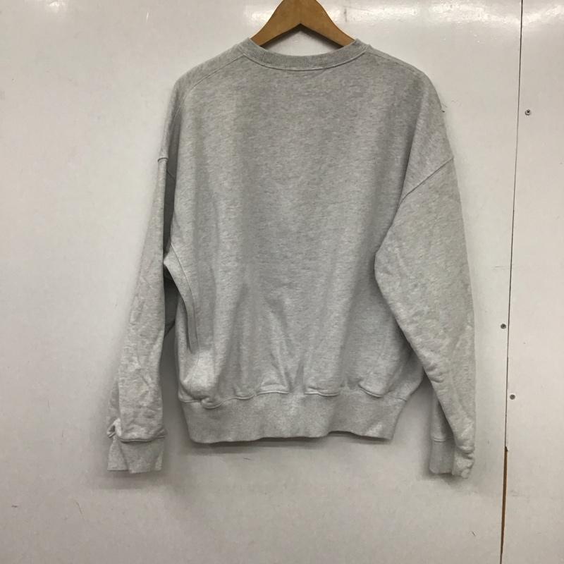 マルディメクルディ MARDI MERCREDI トレーナー 長袖 MFK13SPO001 スウェット 刺繍 ロゴ、文字 灰 / グレー / レディース USED 古着 中古 10138950