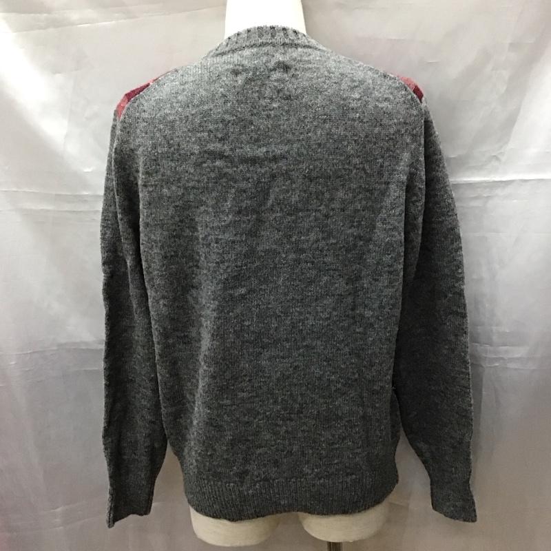 ジム gim ニット、セーター 長袖 長袖 L チェック マルチカラー / マルチカラー / メンズ USED 古着 中古 10111714
