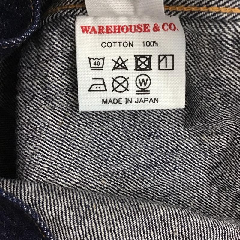 ウエアハウス WAREHOUSE ジャケット、上着 ジャケット、ブレザー NONPAREIL BLOUSE デニムブラウス 1st デニムジャケット 40 無地 インディゴ / インディゴ / メンズ USED 古着 中古 10131520