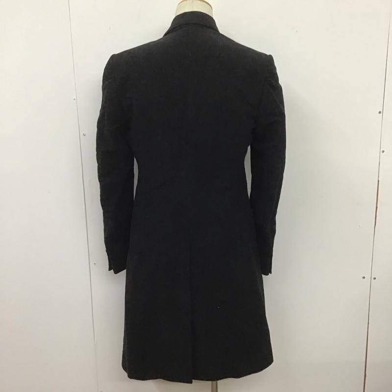 アレキサンダーマックイーン ALEXANDERMCQUEEN ジャケット、上着 ジャケット、ブレザー ロング丈 チェスターコート 46 無地 黒 / ブラック / メンズ USED 古着 中古 10106800