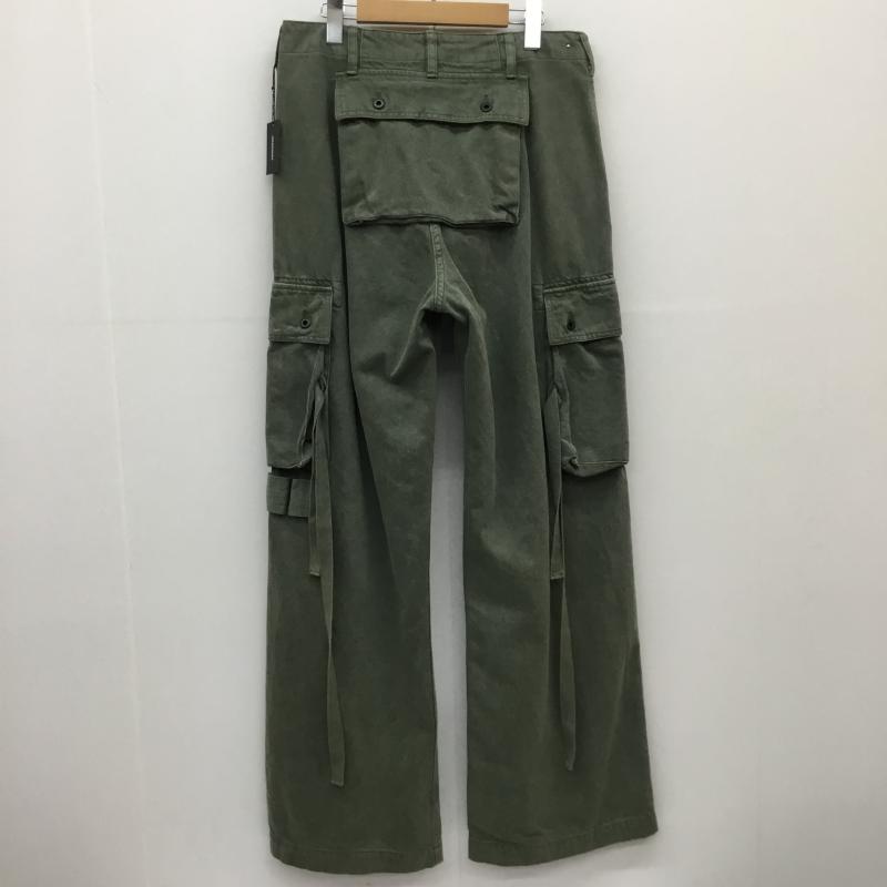 マインデニム MINEDENIM パンツ デニム、ジーンズ MINEDENIM / DENIM WIDE CARGO PANTS 30 無地 カーキ / カーキ /  メンズ USED 古着 中古 10123118