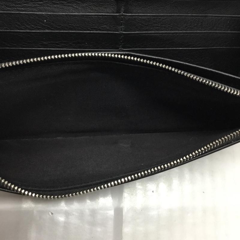 バレンシアガ BALENCIAGA 財布 長財布 ロゴ、文字 黒 / ブラック / メンズ USED 古着 中古 10122357