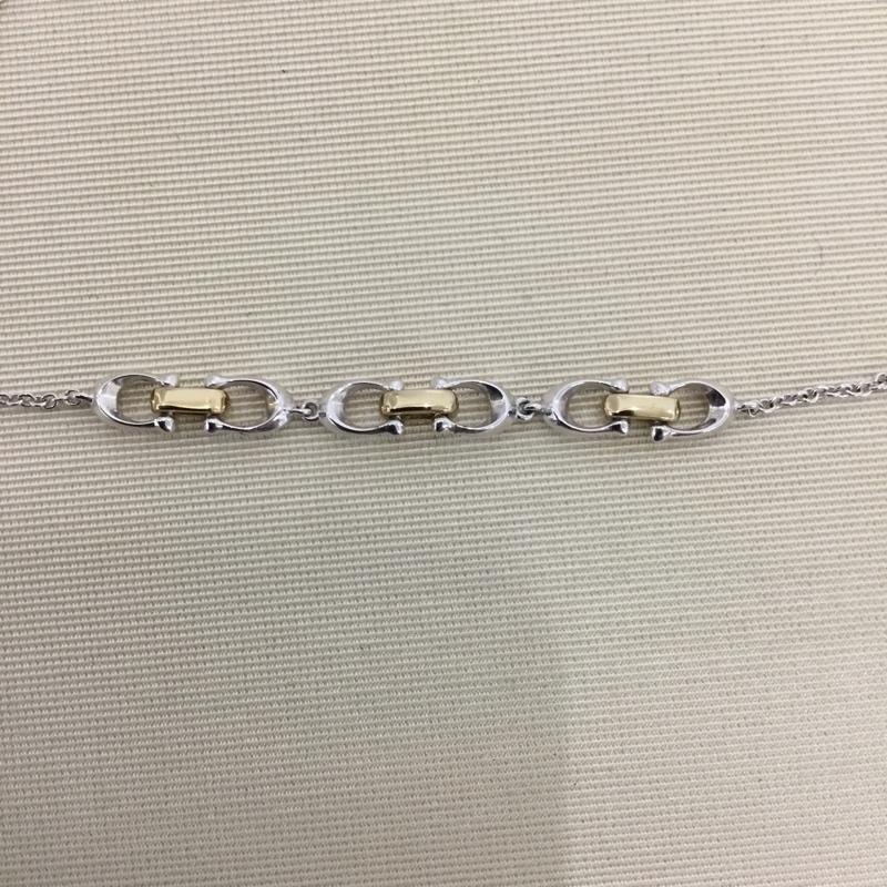 コーチ COACH アクセサリー ネックレス、ペンダント 無地 銀 / シルバー / レディース USED 古着 中古 10149865