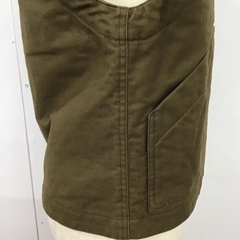エムエイチエル MHL. ベスト ベスト 595-1225503 1 無地 カーキ / カーキ / メンズ USED 古着 中古 10123321