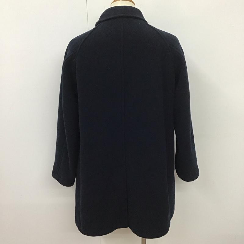 ニコアンド niko and... コート コート一般 ON86MJ04AD ステンカラーコート M 無地 紺 / ネイビー / メンズ USED 古着 中古 10112241