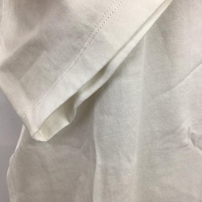 スローブイエナ SLOBE IENA Tシャツ 半袖 23-070-912-0350-2-0 クルーネック ロゴ、文字 白 / ホワイト / レディース USED 古着 中古 10115086
