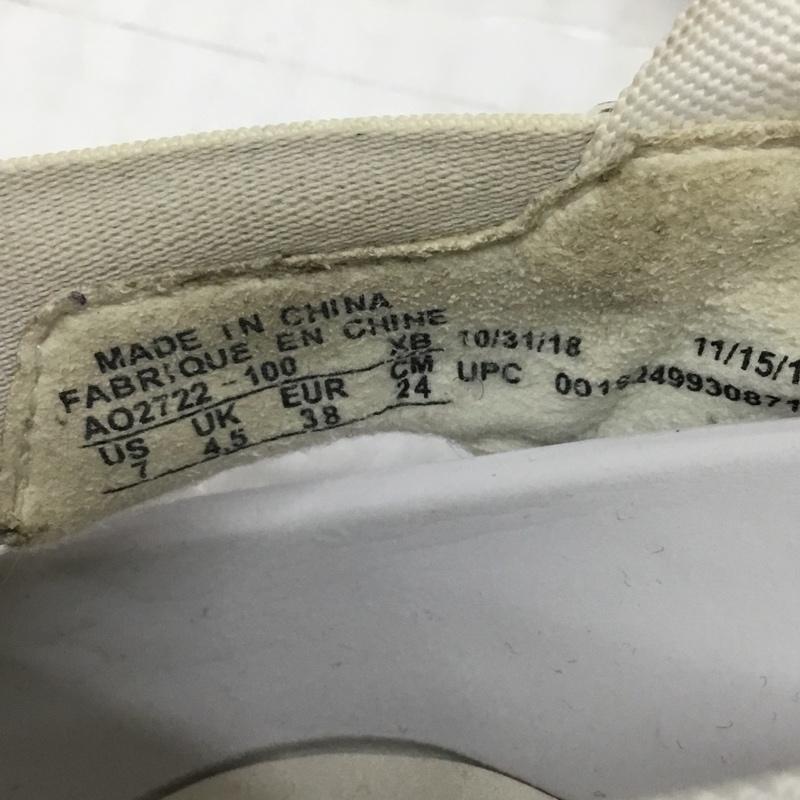 ナイキ NIKE サンダル サンダル AO2722-100 WMNS PRAKTISK 24cm 24.0cm ワンポイント 白 / ホワイト / レディース USED 古着 中古 10116882