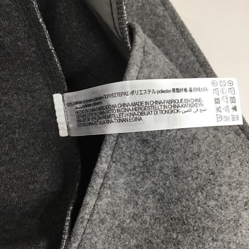 ザラ ZARA ベスト ベスト ロングベスト ノースリーブ バックスリット S 無地 灰 / グレー / レディース USED 古着 中古 10126911