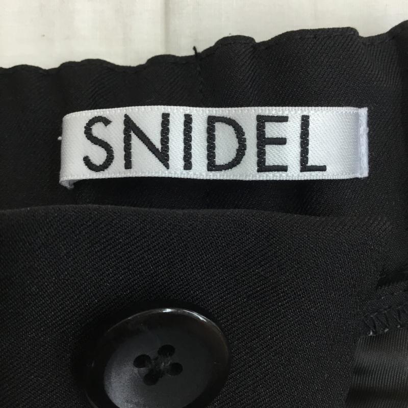 スナイデル SNIDEL パンツ スラックス SWFP215124 0 無地 黒 / ブラック / レディース USED 古着 中古 10138287