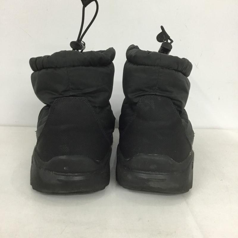 ザノースフェイス THE NORTH FACE アウトドアシューズ アウトドアシューズ 04T-1145607 ヌプシブーツ ウィンターブーツ スノーブーツ 24cm 24.0cm ロゴ、文字 黒 / ブラック / レディース USED 古着 中古 10139068