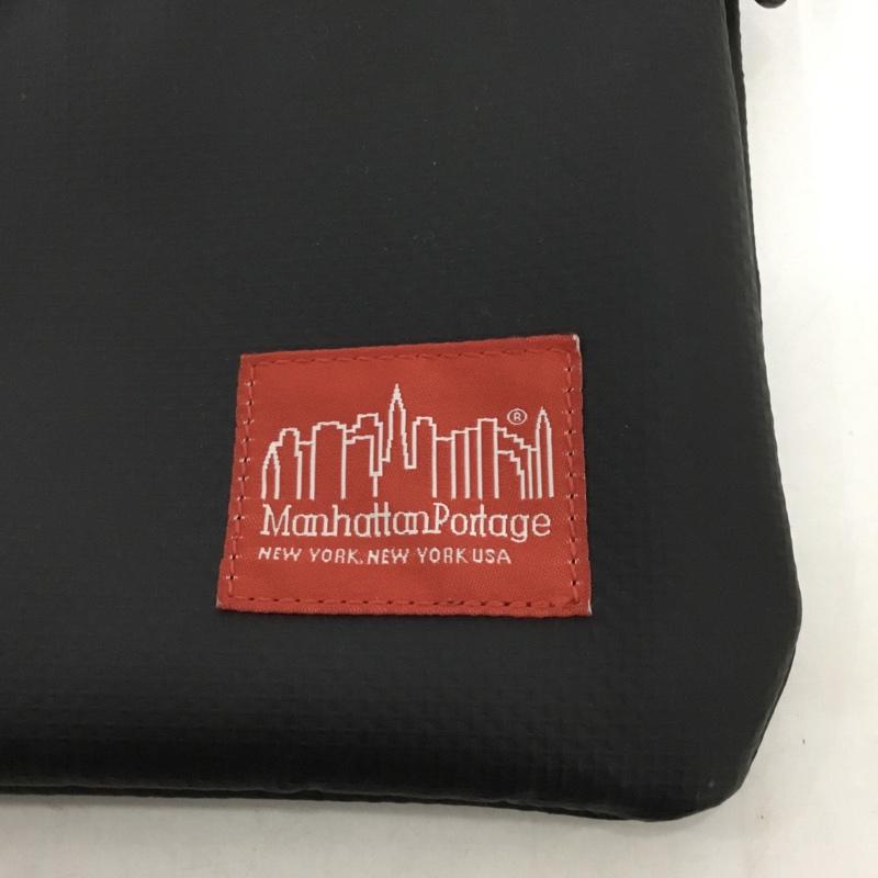 マンハッタンポーテージ Manhattan Portage ショルダーバッグ ショルダーバッグ サコッシュ ロゴ、文字 黒 / ブラック / メンズ USED 古着 中古 10130785
