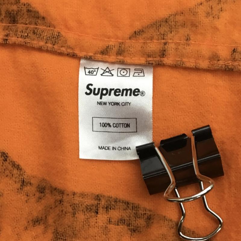 シュプリーム Supreme シャツ、ブラウス 長袖 Supreme 12AW Real tree camo shirt M 総柄 橙 / オレンジ / メンズ USED 古着 中古 10122371