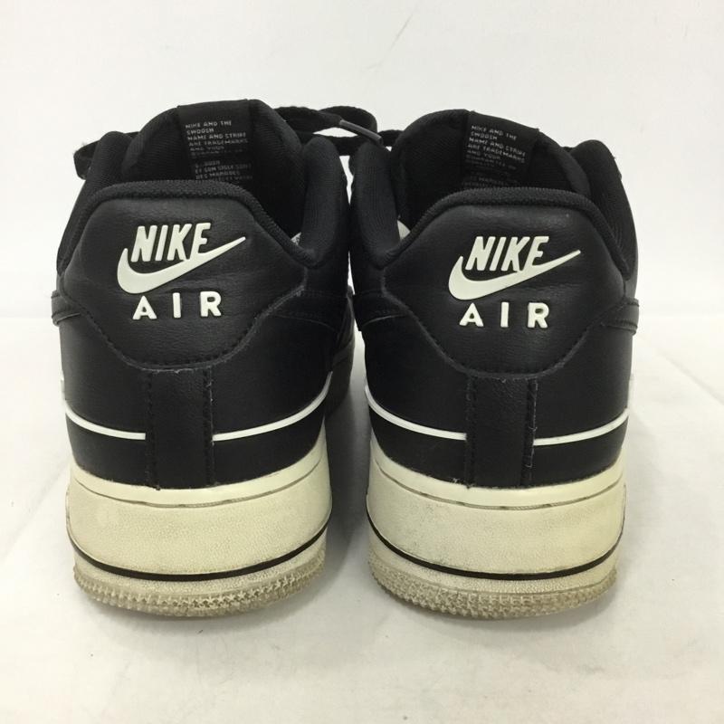 ナイキ NIKE スニーカー スニーカー CJ1379-001 AIR FORCE 1 07 LV8 3 27cm 27.0cm ロゴ、文字 黒 / ブラック / X 白 / ホワイト / メンズ USED 古着 中古 10136468