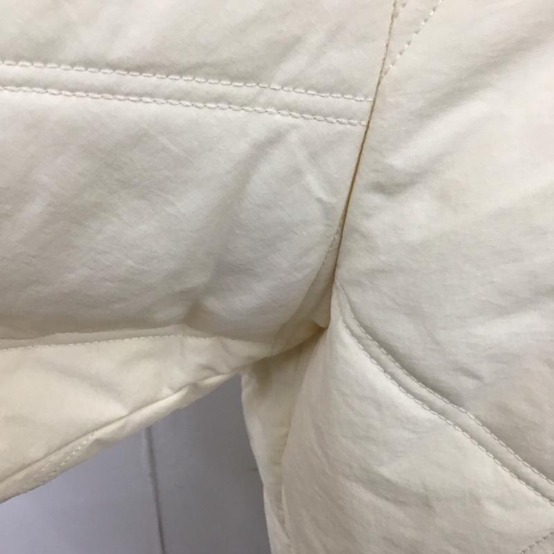スライ SLY カットソー 長袖 030fay30-4140 QUILTINGNYLONSTANDトップス 長袖カットソー キルティングカットソー FREE 無地 オフホワイト / オフホワイト / レディース USED 古着 中古 10110226