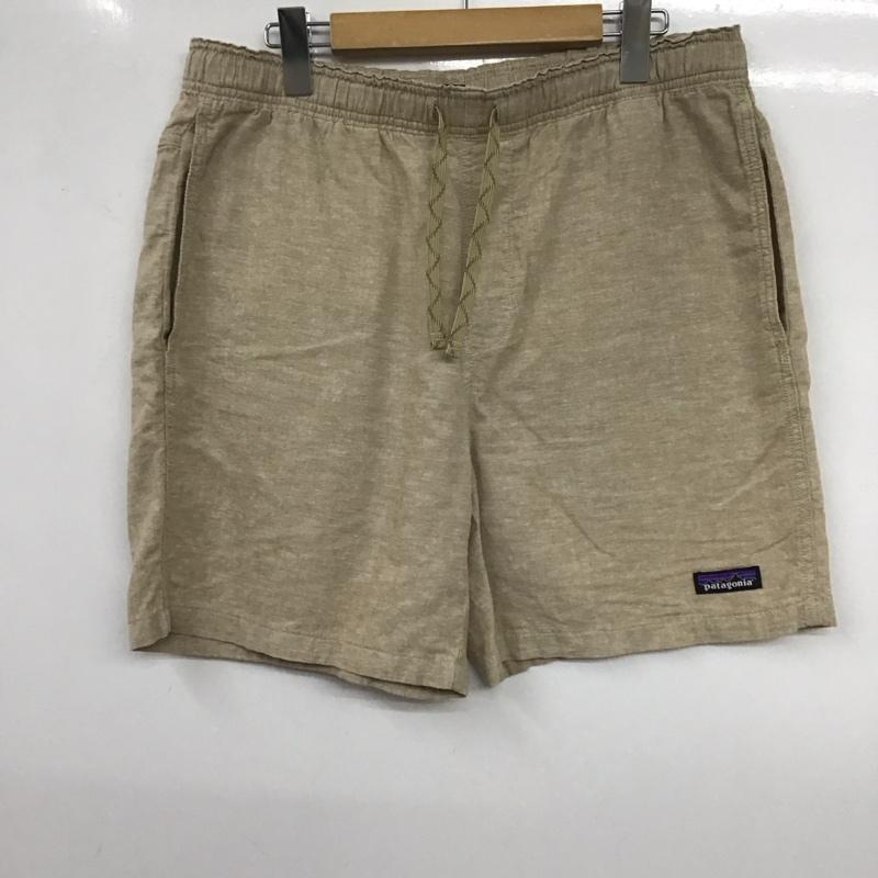 パタゴニア patagonia パンツ ショートパンツ ショートパンツ ハーフパンツ カジュアルパンツ M 無地 ベージュ / ベージュ / メンズ USED 古着 中古 10135842