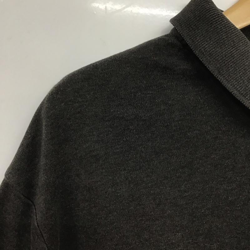 ポロラルフローレン POLO RALPH LAUREN ポロシャツ 半袖 半袖ポロシャツ カラーシャツ 半袖カットソー XL ロゴ、文字 黒 / ブラック / メンズ USED 古着 中古 10139749