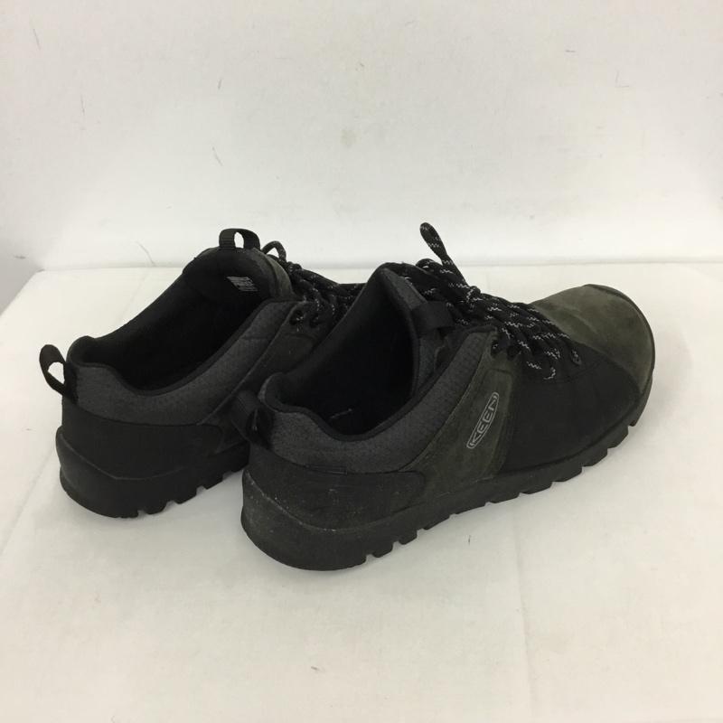 キーン KEEN アウトドアシューズ アウトドアシューズ 1015133 CITIZEN KEEN LOW WP ハイキングシューズ 27.5cm 箱有 27.5cm ロゴ、文字 黒 / ブラック / メンズ USED 古着 中古 10128819