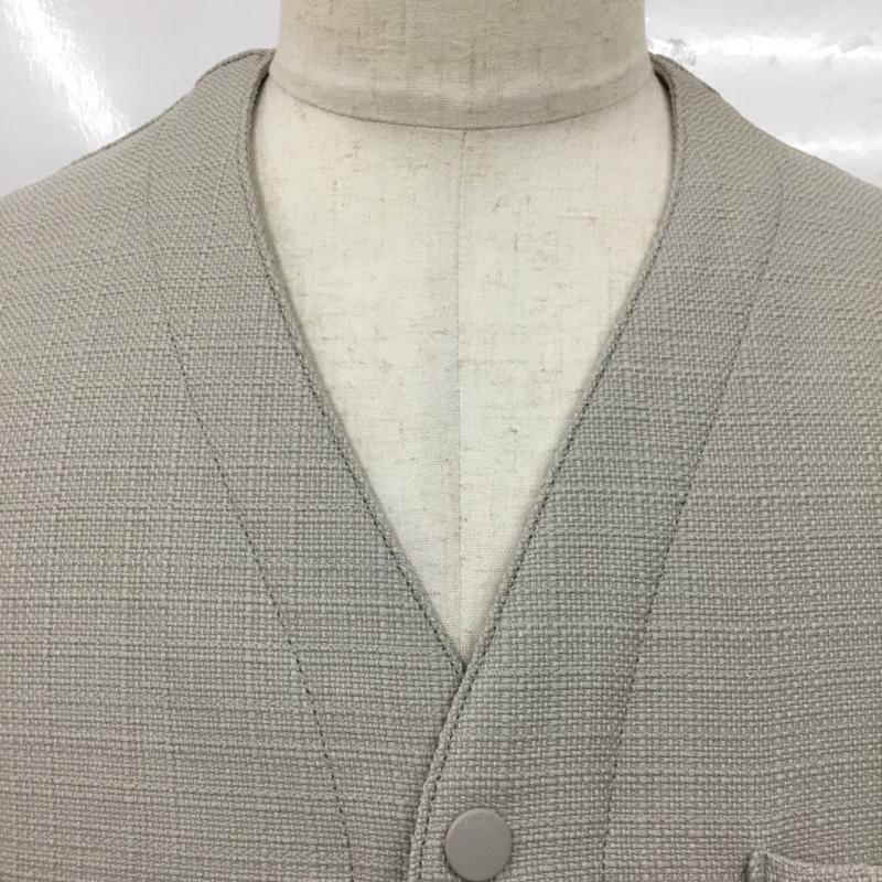 ニコアンド niko and... セットアップ セットアップ セットアップ カジュアルジャケット カジュアルパンツ 2点セット M 無地 灰 / グレー /  メンズ USED 古着 中古 10122231