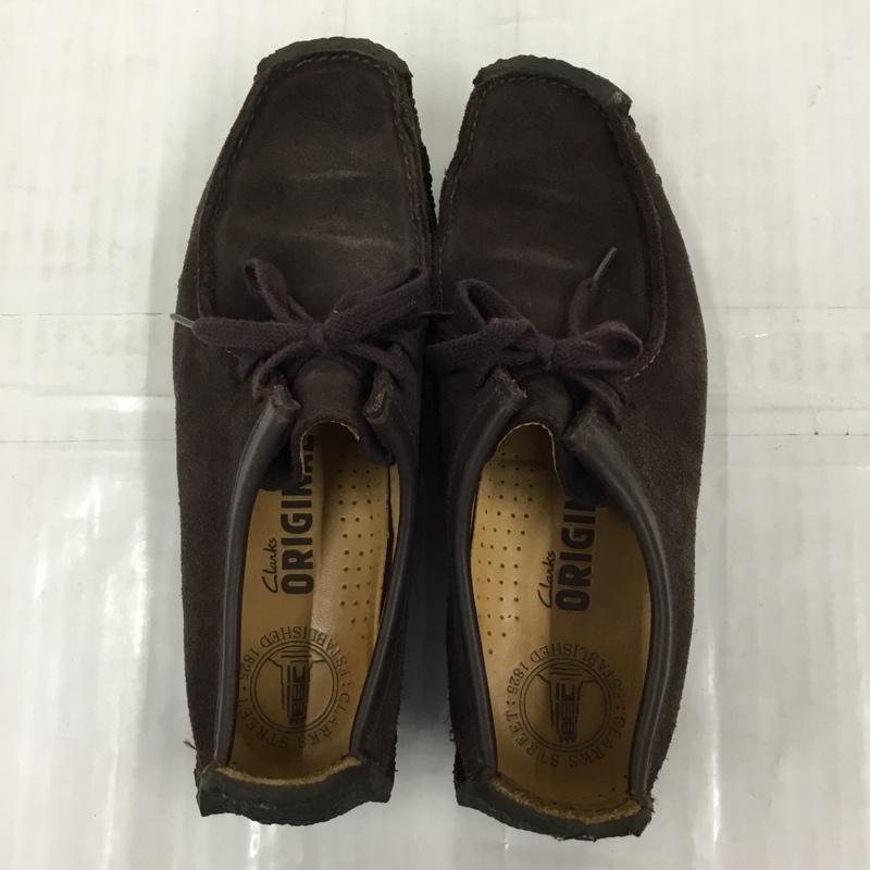 クラークス オリジナルズ Clarks Originals カジュアルシューズ カジュアルシューズ 080913292 スエード 5D 無地 ダークブラウン / ダークブラウン / レディース USED 古着 中古 10105838