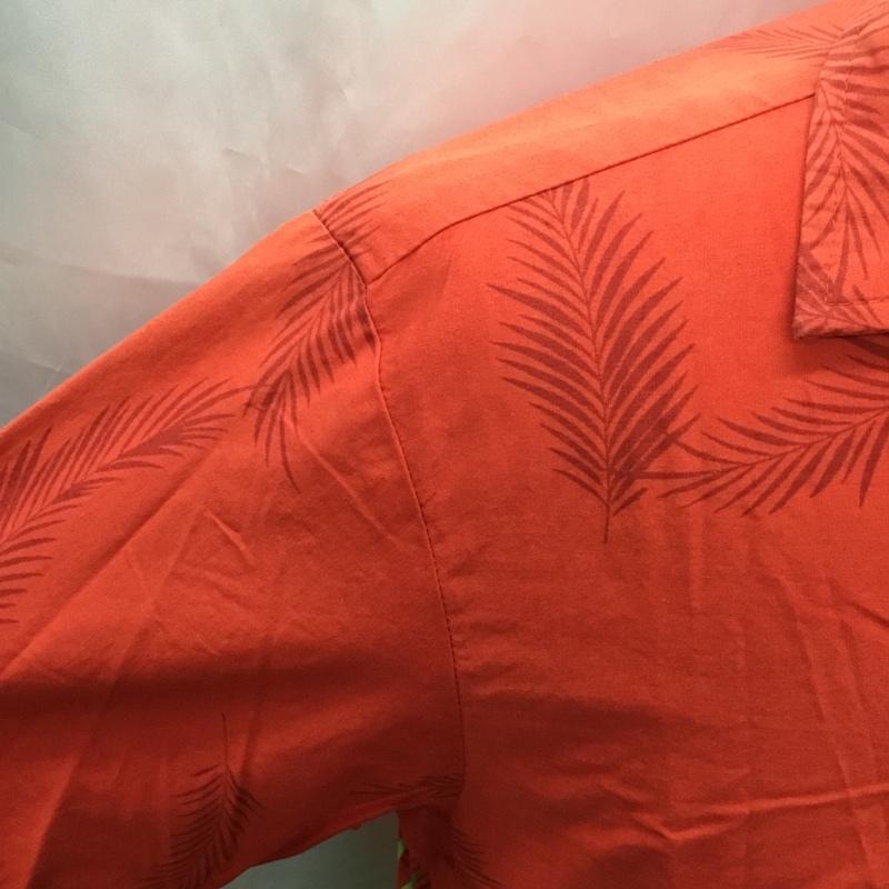 古着 USED シャツ、ブラウス 半袖 半袖シャツ カラーシャツ 半袖カットソー アロハシャツ S プリント 赤 / レッド /  メンズ USED 古着 中古 10108700