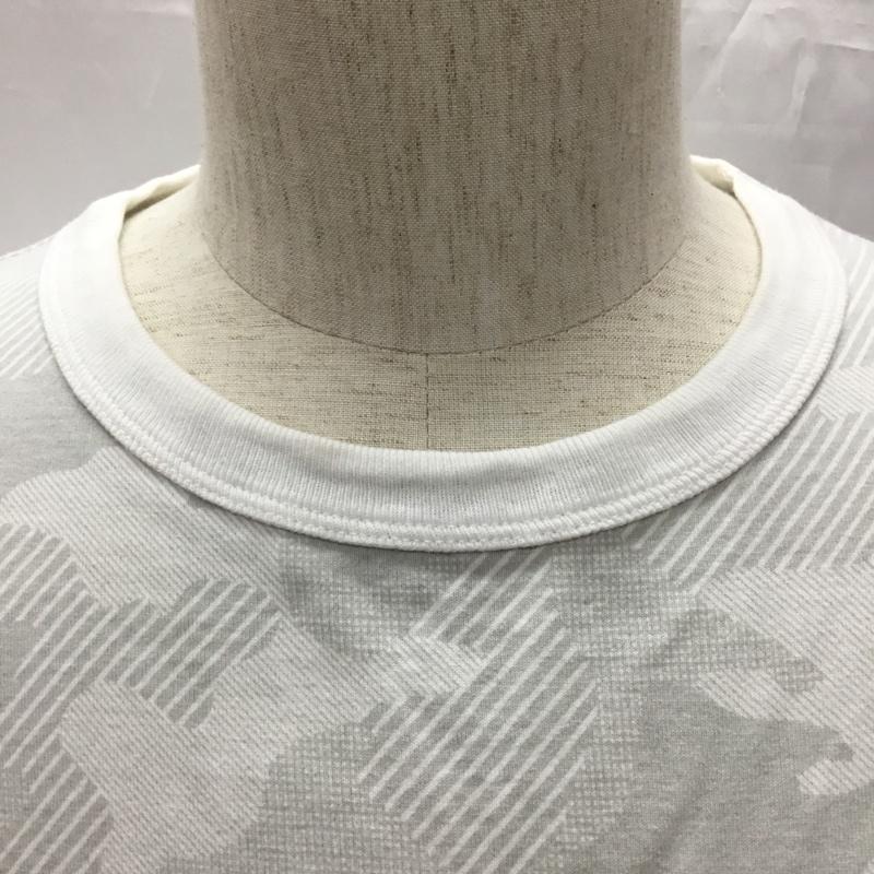 アヴィレックス AVIREX Tシャツ 半袖 半袖カットソー プリントTシャツ クルーネックカットソー XL ロゴ、文字 灰 / グレー /  メンズ USED 古着 中古 10108977