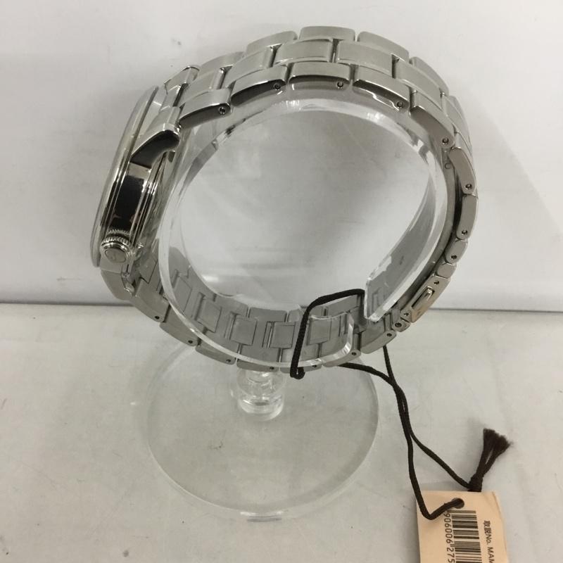 オリエントスター ORIENTSTAR 腕時計 アナログ(自動巻き) RK-AW0001L 日本製 ロゴ、文字 銀 / シルバー / X 紺 / ネイビー / メンズ USED 古着 中古 10127483