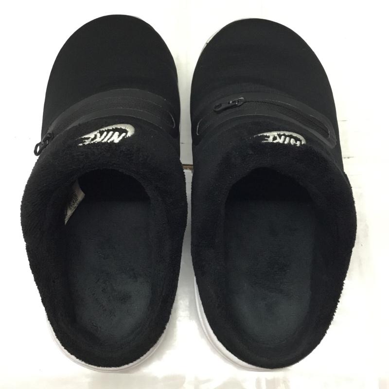 ナイキ NIKE シューズ シューズ DC1458-001 BURROW サンダル サボ スリッポン 23cm 23.0cm ロゴ、文字 黒 / ブラック / レディース USED 古着 中古 10114224