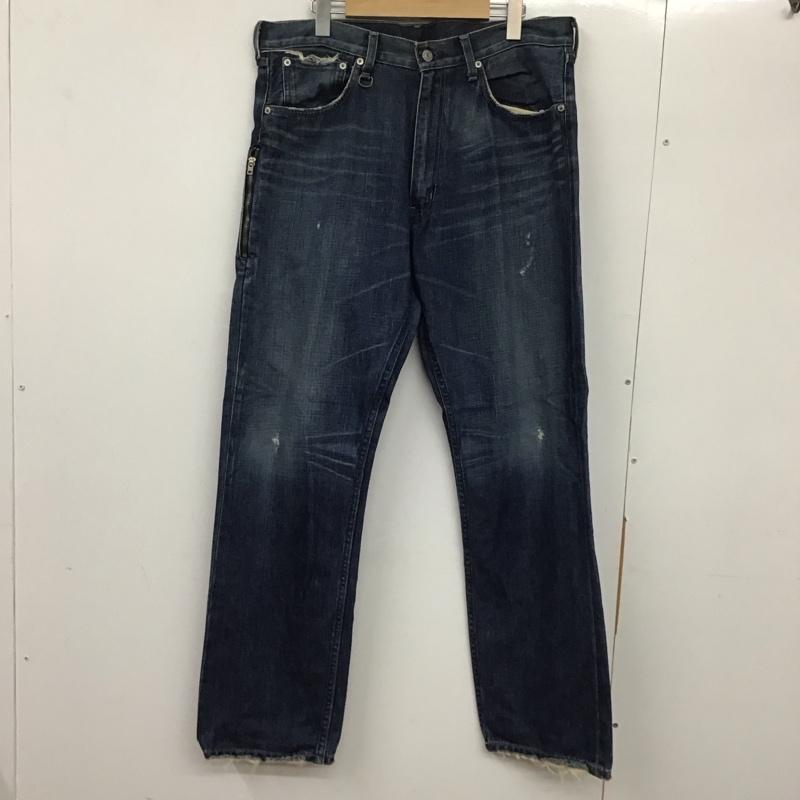 リーバイスフェノム LEVI S Fenom パンツ デニム、ジーンズ 36インチ ダメージ加工 インディゴ / インディゴ / メンズ USED 古着 中古 10134084