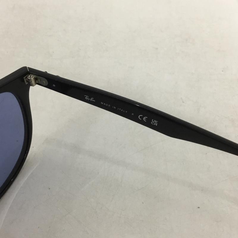 レイバン Ray-Ban めがね・サングラス サングラス RB4259-F カラーレンズ ロゴ、文字 黒 / ブラック / X 青 / ブルー / メンズ USED 古着 中古 10137937