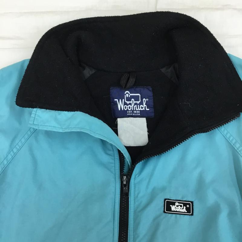 ウールリッチ WOOLRICH ジャケット、上着 ジャンパー、ブルゾン ロゴ、文字 青 / ブルー / レディース USED 古着 中古 10137695