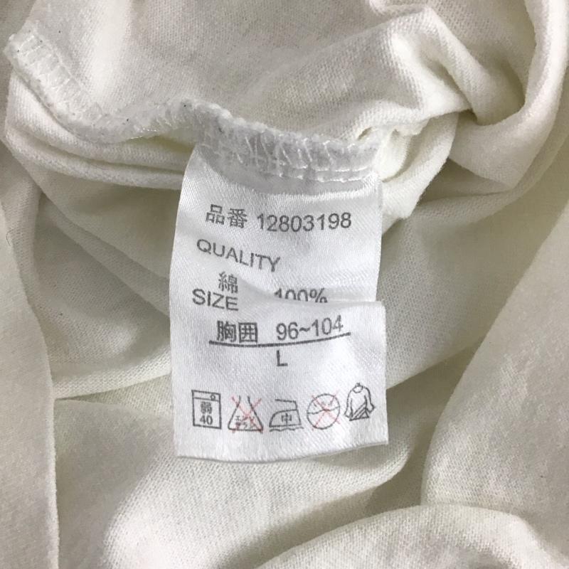 古着 USED Tシャツ 半袖 半袖カットソー プリントTシャツ クルーネックカットソー yamahars400 L プリント 白 / ホワイト / メンズ USED 古着 中古 10147014
