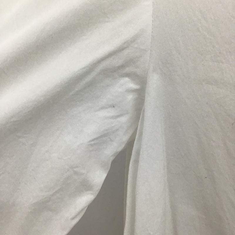 ザラウーマン ZARA WOMAN シャツ、ブラウス 長袖 M 無地 白 / ホワイト / レディース USED 古着 中古 10106132