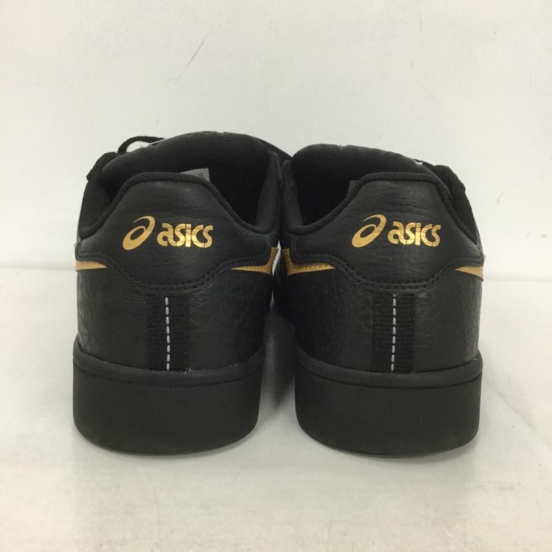 アシックス ASICS スニーカー スニーカー 1201B048 JAPAN PRO 28cm 28.0cm ロゴ、文字 黒 / ブラック / X 金 / ゴールド / メンズ USED 古着 中古 10139209
