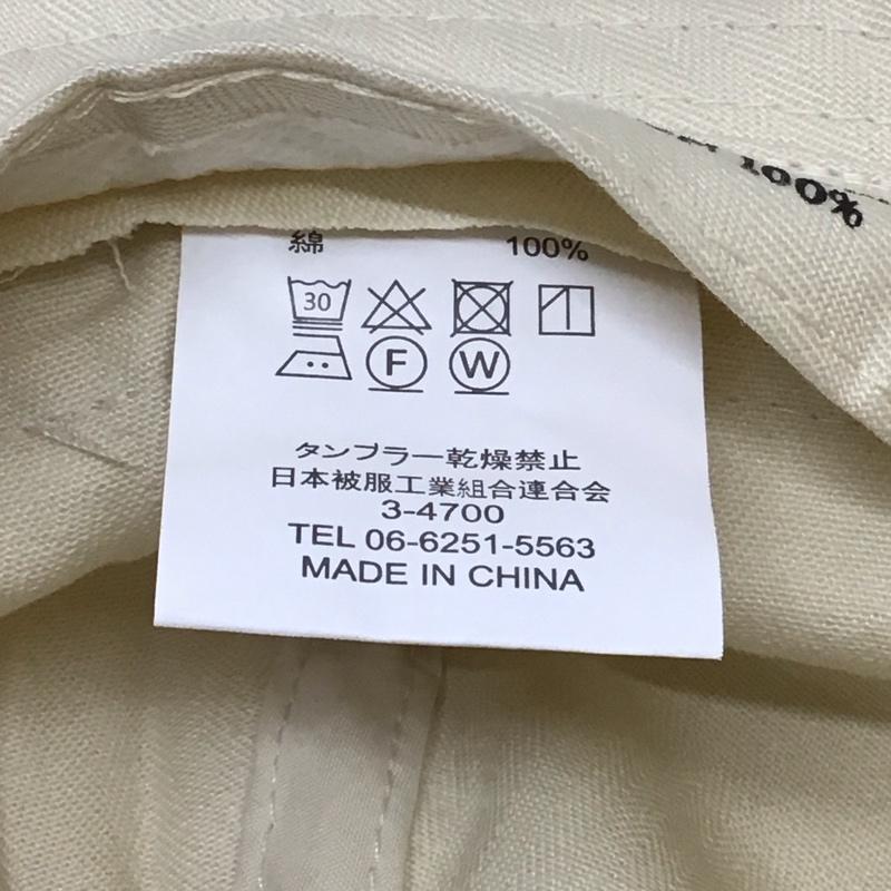 ガヴィル GAVIAL 帽子 ハット HBT HAT ヘリンボーンツイル ロゴ、文字 アイボリー / アイボリー / メンズ USED 古着 中古 10121634