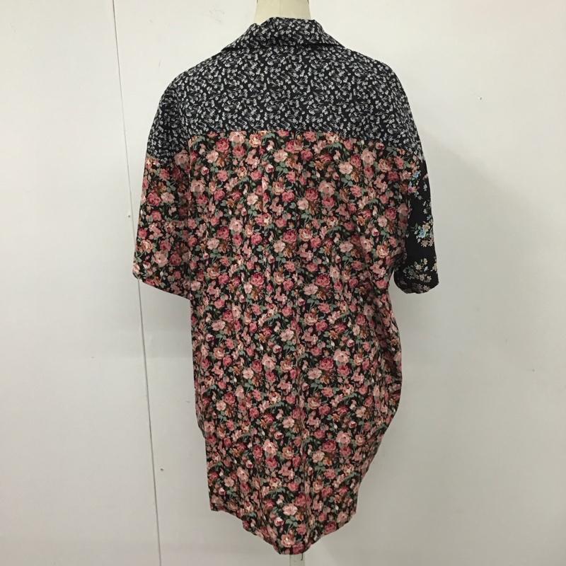 ジュエティ jouetie シャツ、ブラウス 半袖 081920400901-1 クレイジーパターンオーバーシャツ M 花柄 マルチカラー / マルチカラー / レディース USED 古着 中古 10112132