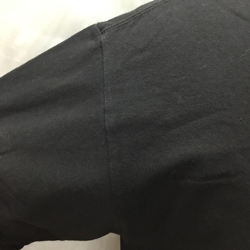 チャレンジャー CHALLENGER Tシャツ 半袖 半袖カットソー プリントTシャツ クルーネックカットソー L ロゴ、文字 黒 / ブラック /  メンズ USED 古着 中古 10112209