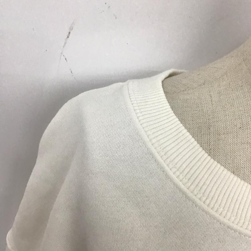 ナイキ NIKE トレーナー 長袖 DQ5734-133 スウェット 裏起毛 XL ワンポイント 白 / ホワイト / レディース USED 古着 中古 10121575