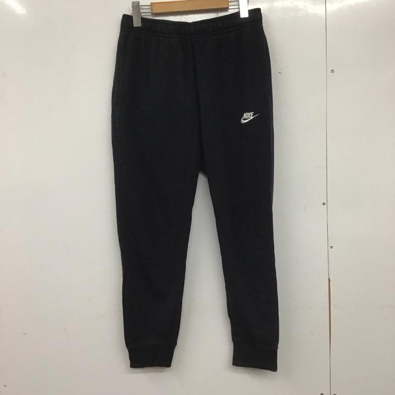 ナイキ NIKE パンツ ワークパンツ、ペインターパンツ ワークパンツ ワイドパンツ カジュアルパンツ スウェットパンツ M ロゴ、文字 黒 / ブラック / メンズ USED 古着 中古 10139291