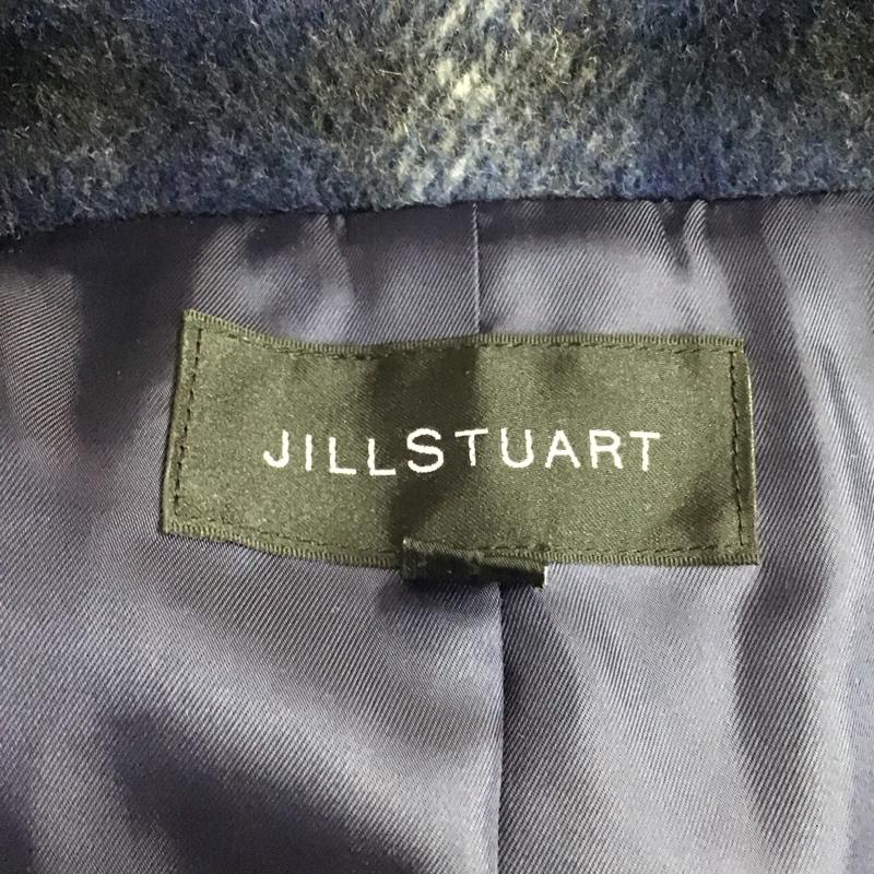 ジルスチュアート JILLSTUART コート コート一般 ショートコート ピーコート アウター ジャケット M チェック マルチカラー / マルチカラー / レディース USED 古着 中古 10124586