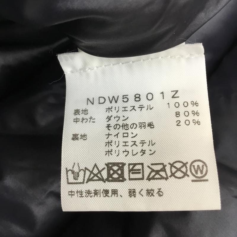 ザノースフェイス THE NORTH FACE コート ダウンコート NDW5801Z S ロゴ、文字 黒 / ブラック / レディース USED 古着 中古 10138071
