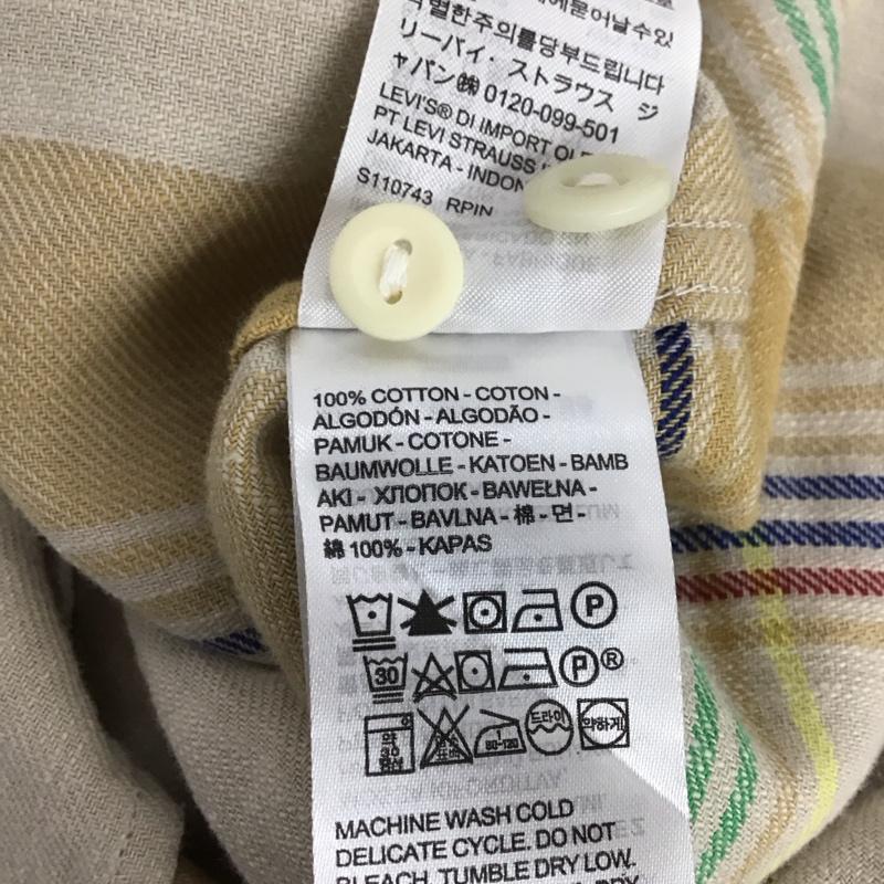 リーバイストラウスアンドコー Levi Strauss & co. シャツ、ブラウス 長袖 長袖シャツ チェックシャツ カラーシャツ M チェック マルチカラー / マルチカラー / メンズ USED 古着 中古 10140300