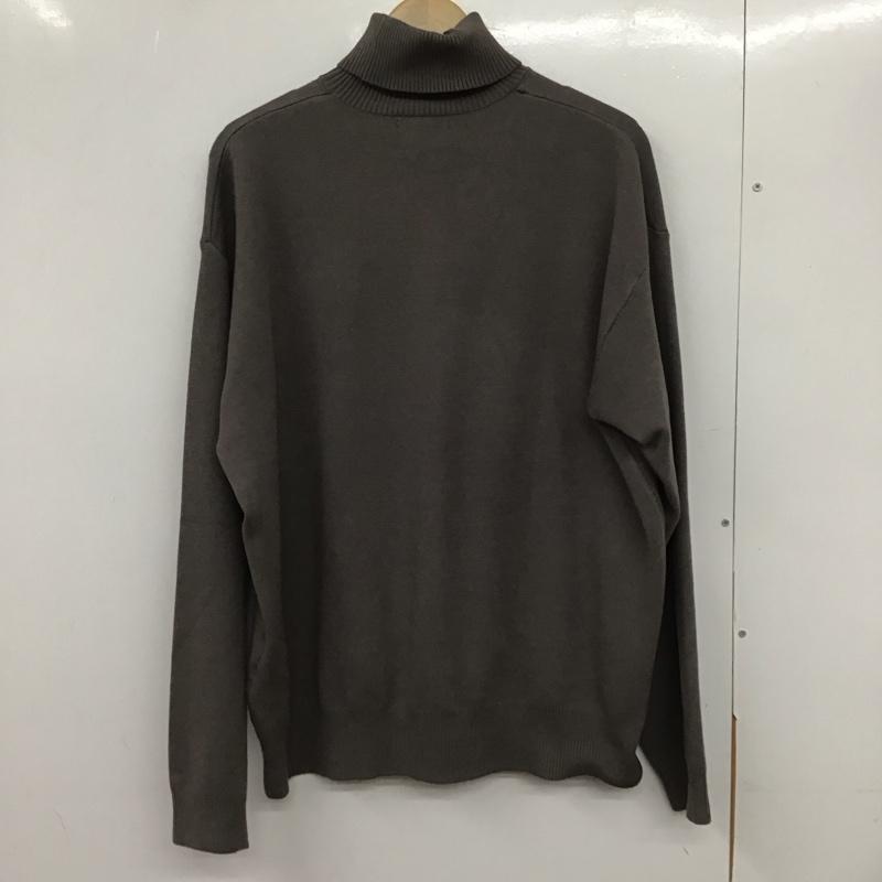 ザラ ZARA ニット、セーター 長袖 長袖ニットカットソー タートルネック セーター XL 無地 灰 / グレー / メンズ USED 古着 中古 10133235
