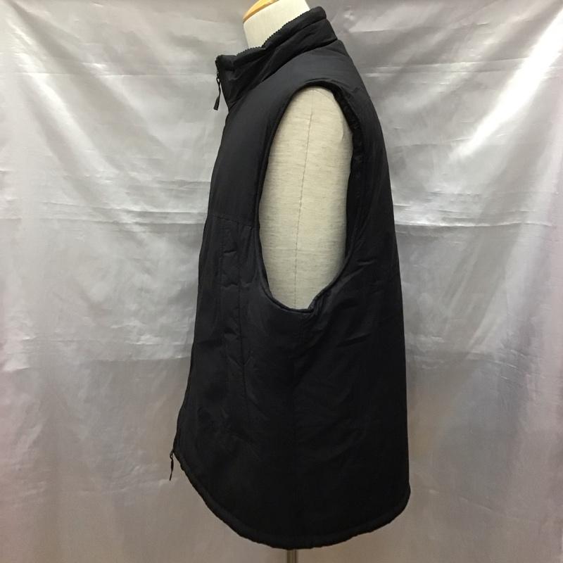 フリークスストア FREAK S STORE ベスト ベスト ジップアップダウンジャケット アウター スタンドカラー M 無地 黒 / ブラック / メンズ USED 古着 中古 10122693