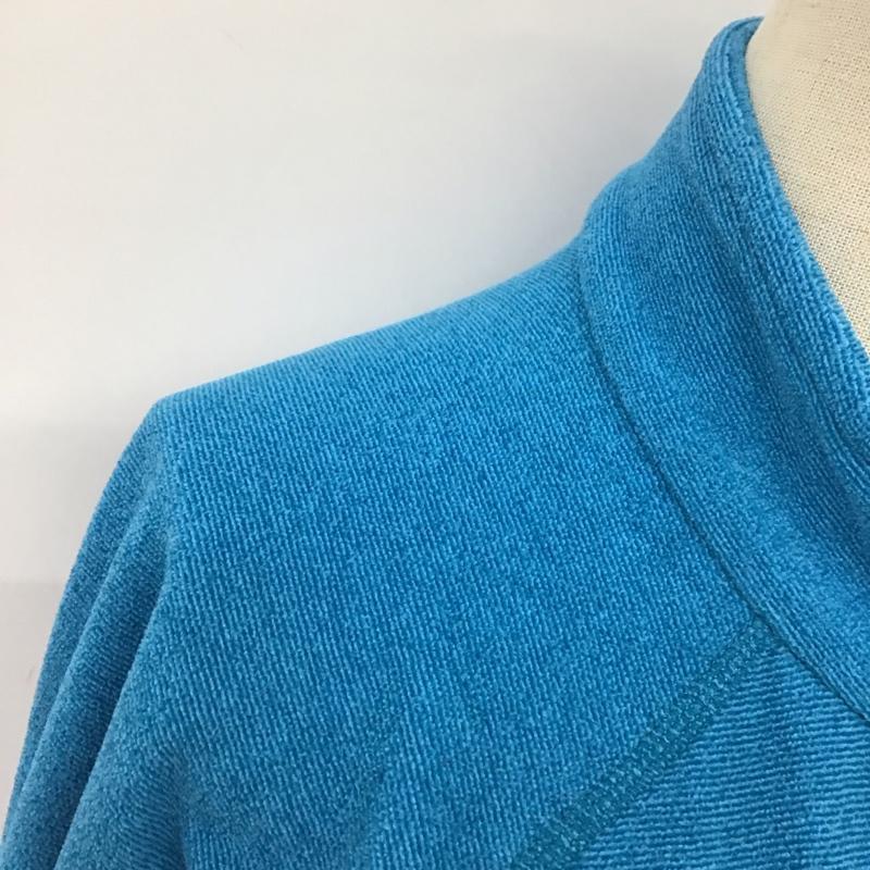 モンベル mont-bell ジャケット、上着 ジャケット、ブレザー 1104980 シャミース インナージャケット L ロゴ、文字 青 / ブルー / レディース USED 古着 中古 10109055