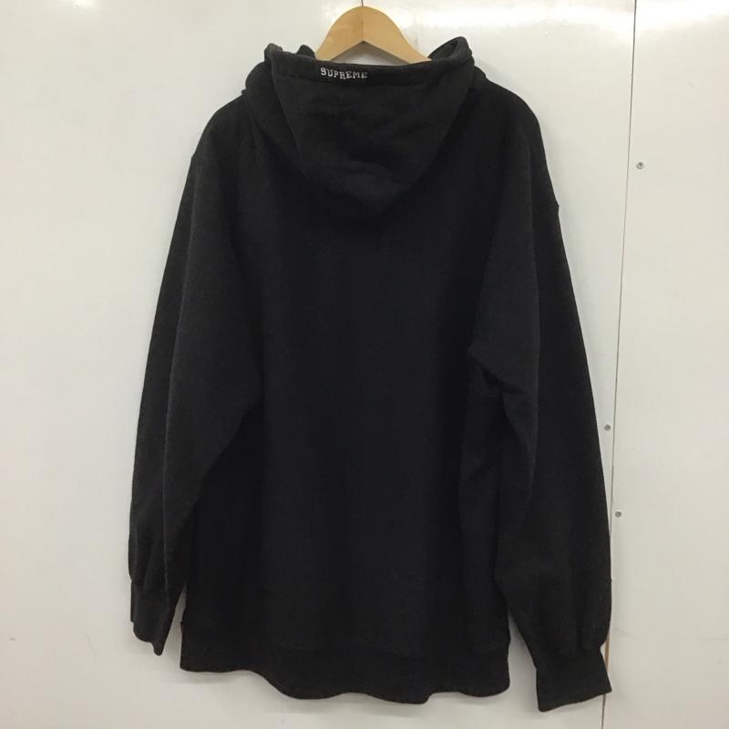 シュプリーム Supreme パーカー 長袖 21SS SwarovskiSLogoHoodedSweatshirt 長袖パーカー XL ロゴ、文字 黒 / ブラック / メンズ USED 古着 中古 10138982