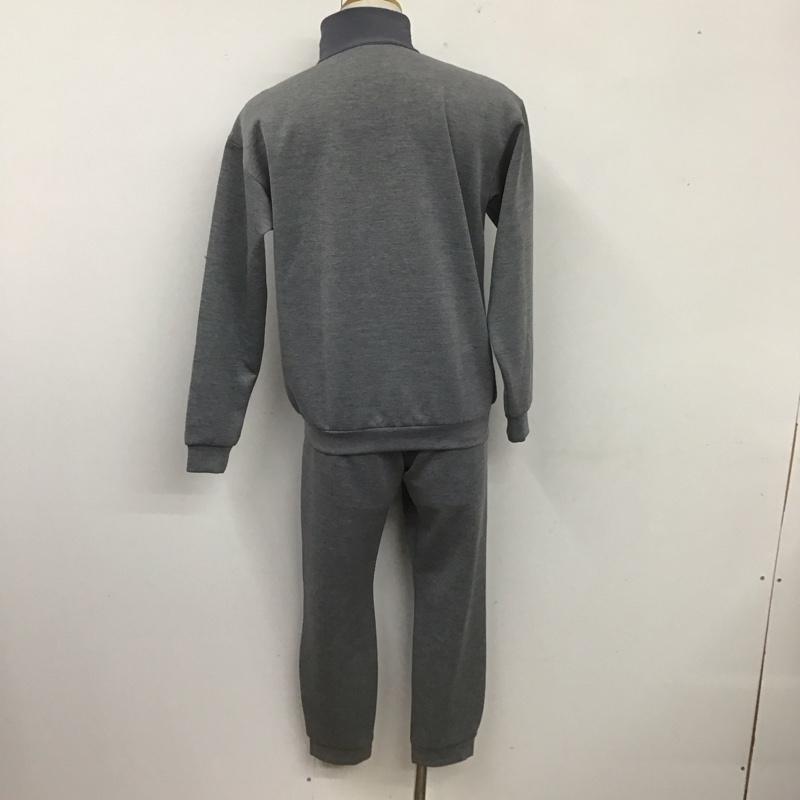 ニューバランス New Balance セットアップ セットアップ amj45102 ニットジャケット ウーブンコンビニットジャケット スウェットパンツ セットアップ S 無地 灰 / グレー /  メンズ USED 古着 中古 10126422