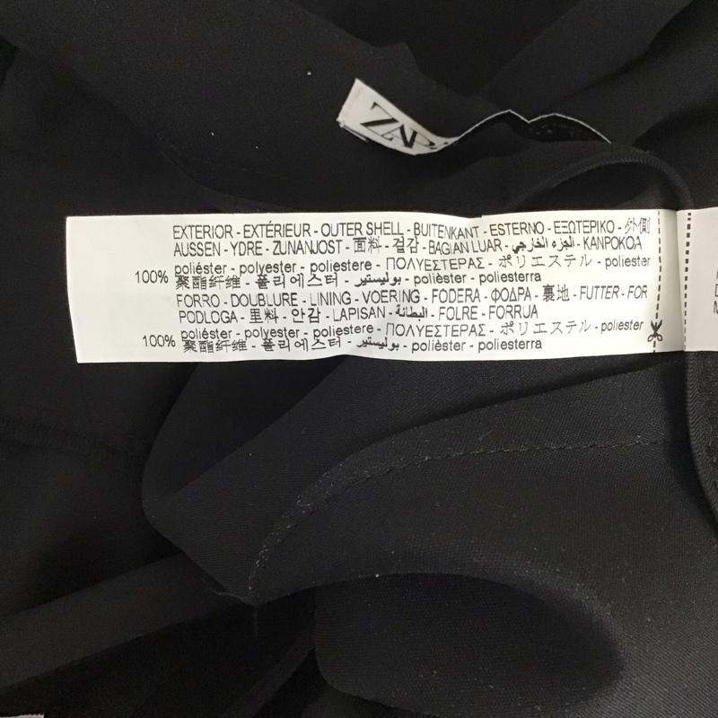 ザラ ZARA パンツ ショートパンツ 2417 324 800 ハイライズ ハイウエスト S 無地 黒 / ブラック / レディース USED 古着 中古 10113491