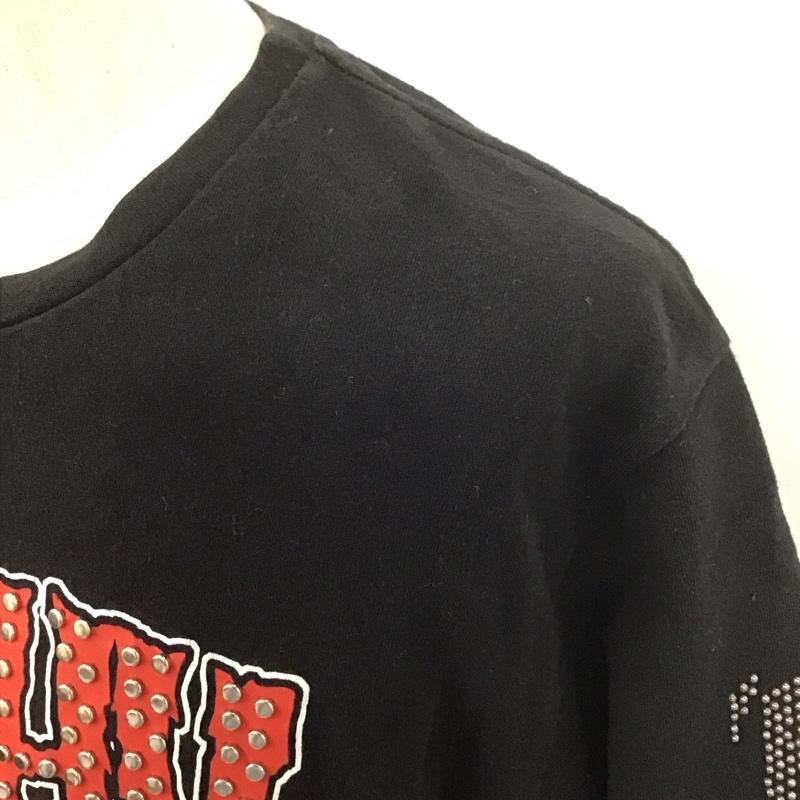 ミスビヘイブ MISBHV Tシャツ 半袖 半袖カットソー クルーネックカットソー ロゴTシャツ L プリント 黒 / ブラック / メンズ USED 古着 中古 10107806
