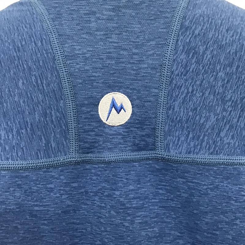 マーモット Marmot ジャケット、上着 ジャケット、ブレザー ジップアップジャケット ジャンパー アウター スポーツウェア XL ロゴ、文字 青 / ブルー / レディース USED 古着 中古 10105625