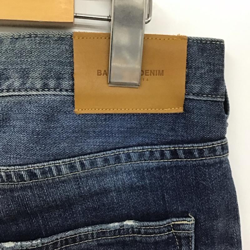 ベイフロー BAYFLOW パンツ デニム、ジーンズ デニム 30インチ ダメージ加工 インディゴ / インディゴ / メンズ USED 古着 中古 10128688
